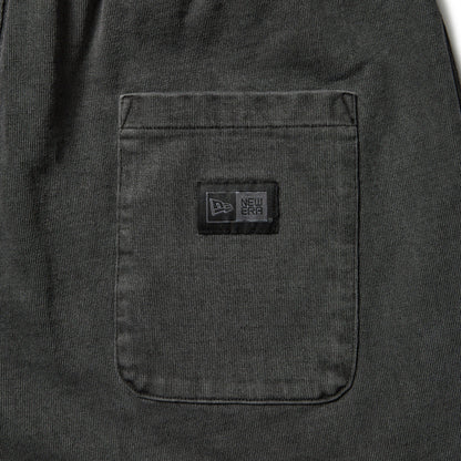 New Era Garment Dyed Heavyweight Cotton Charcoal Gray Shorts
