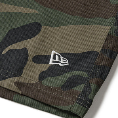 New Era Easy-Fit Woodland Camo Shorts