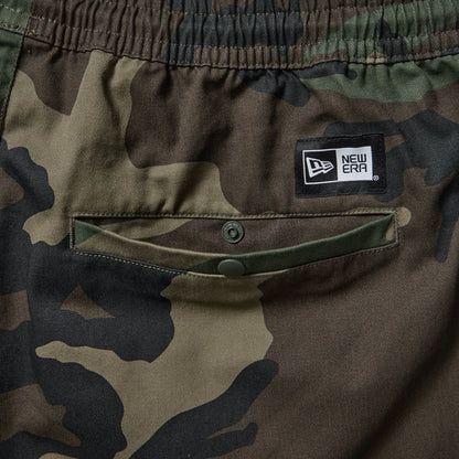 New Era Easy-Fit Woodland Camo Shorts