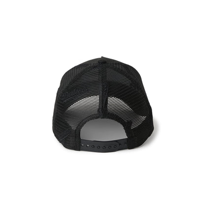9FORTY A-Frame Trucker Kids Los Angeles Dodgers Embroidered Mesh Black Snapback