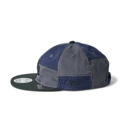 9FIFTY Retro Crown Los Angeles Dodgers Patchwork Black Visor Graphite Adjustable