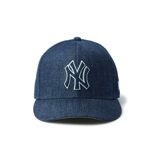 59FIFTY New York Yankees Chain Stitch Denim Navy Fitted