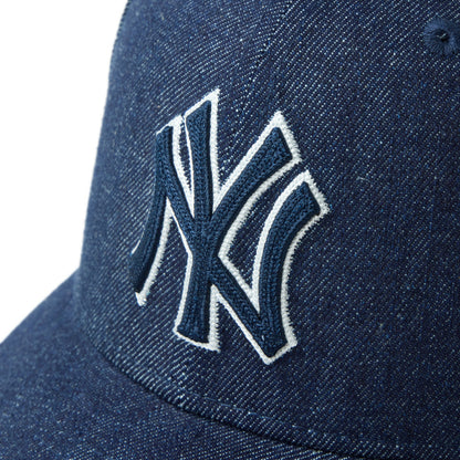 59FIFTY New York Yankees Chain Stitch Denim Navy Fitted