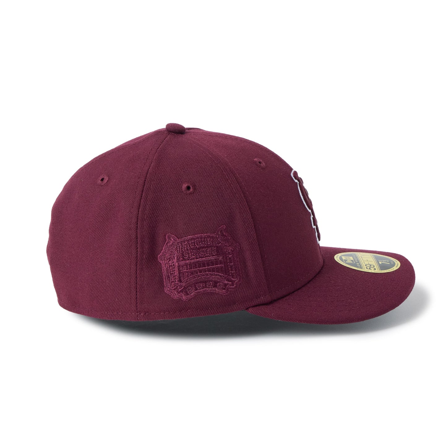 59FIFTY Low Profile St. Louis Cardinals Color Variation Frosted Burgundy Fitted