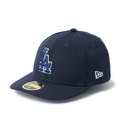 59FIFTY Low Profile Los Angeles Dodgers Color Variation Navy Fitted