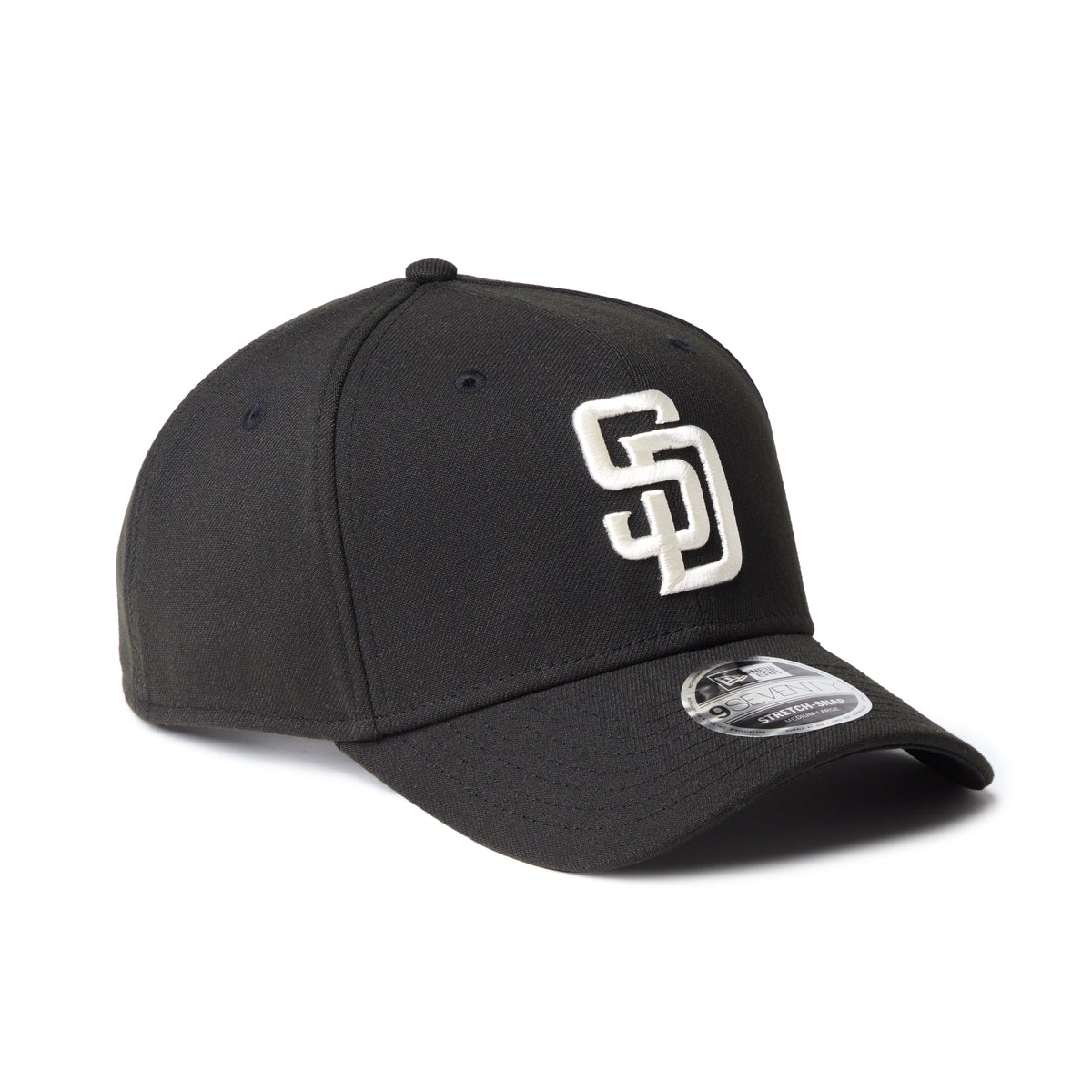 9SEVENTY San Diego Padres Stretch Snap Black Snapback