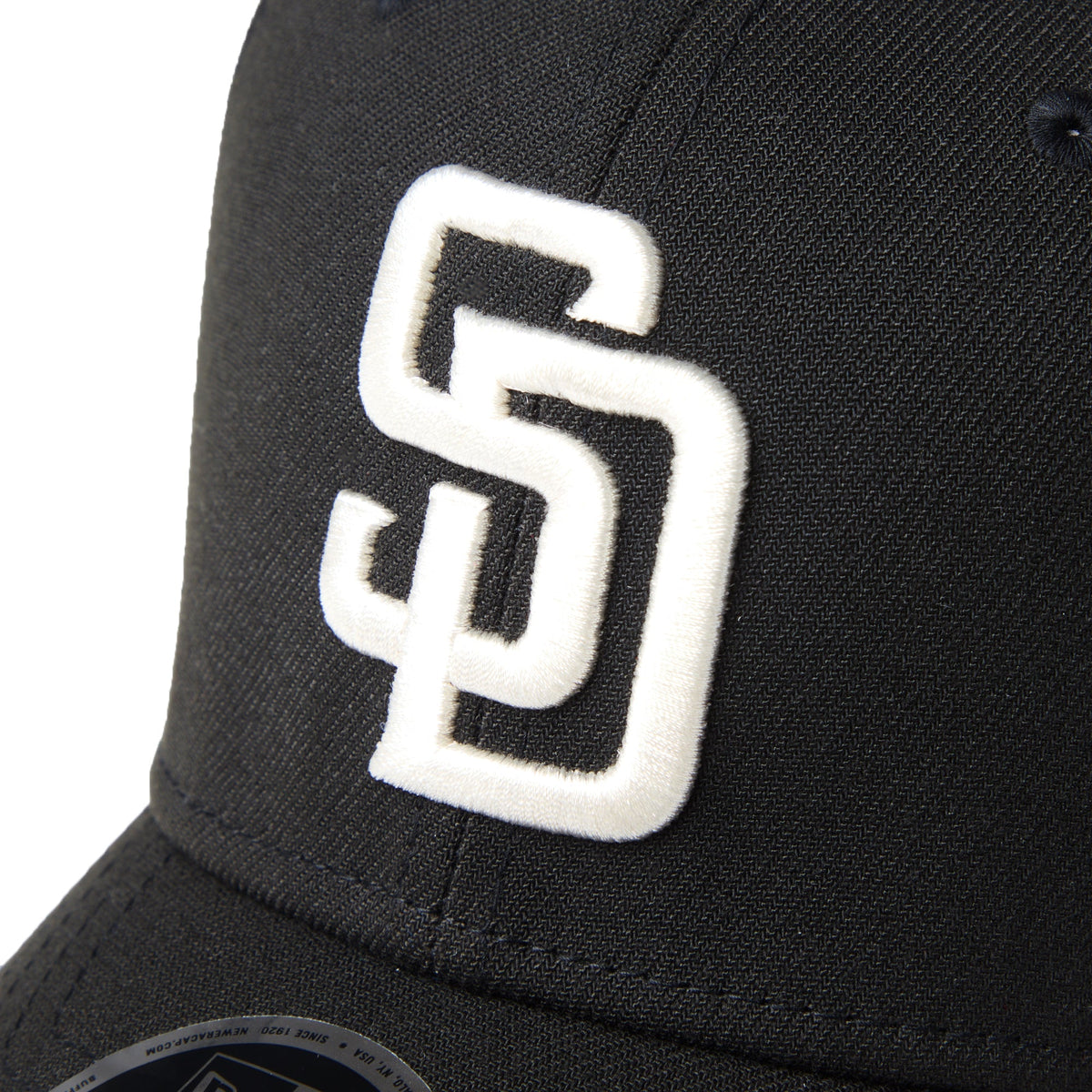 9SEVENTY San Diego Padres Stretch Snap Black Snapback