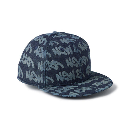 9FIFTY Laser Burnout Denim Snapback