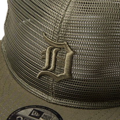 9FIFTY Detroit Tigers All Mesh Olive Snapback