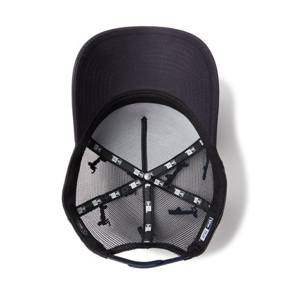 9FORTY A-Frame Trucker New York Yankees Embroidered Mesh Navy Snapback