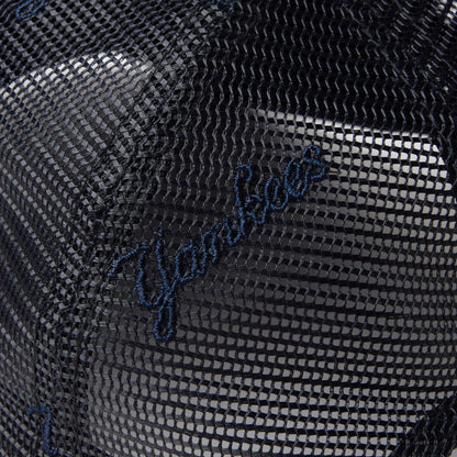 9FORTY A-Frame Trucker New York Yankees Embroidered Mesh Navy Snapback