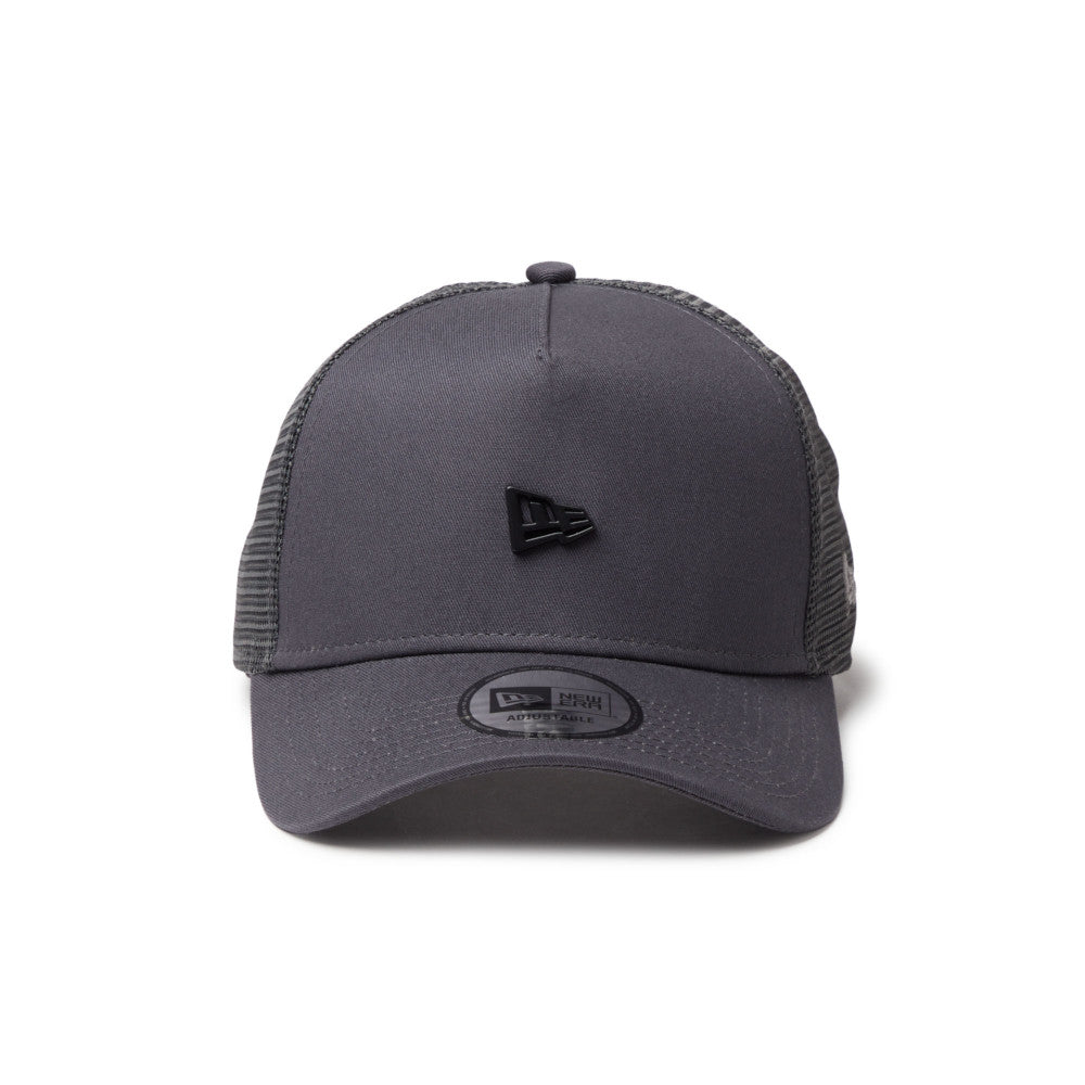 9FORTY A-Frame Trucker Metal Flag Graphite Snapback