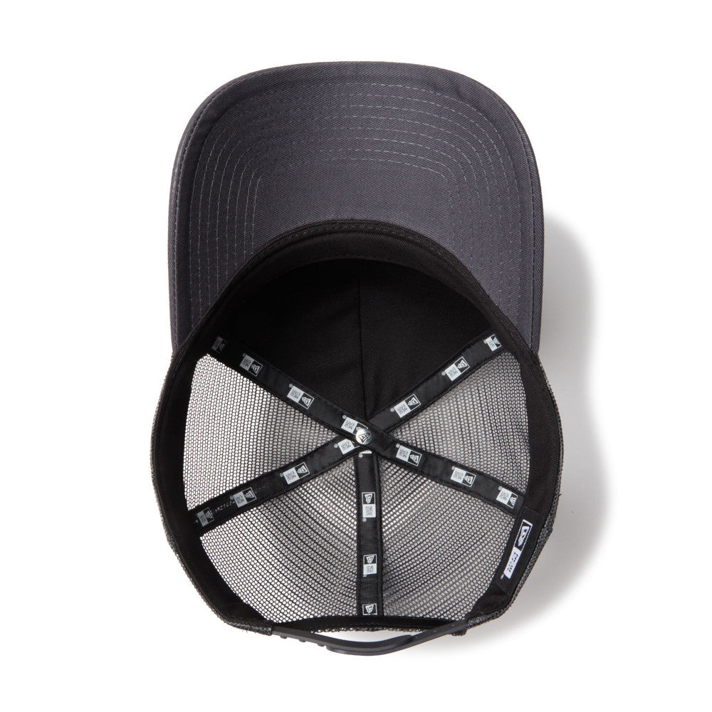 9FORTY A-Frame Trucker Metal Flag Graphite Snapback