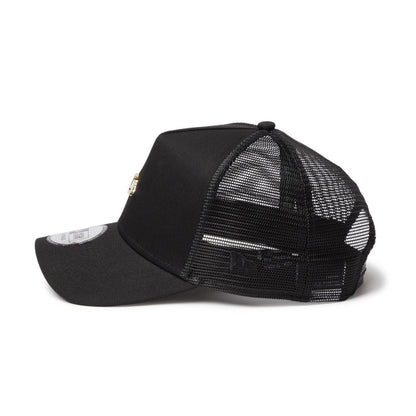 9FORTY A-Frame Trucker Metal Flag Black Snapback