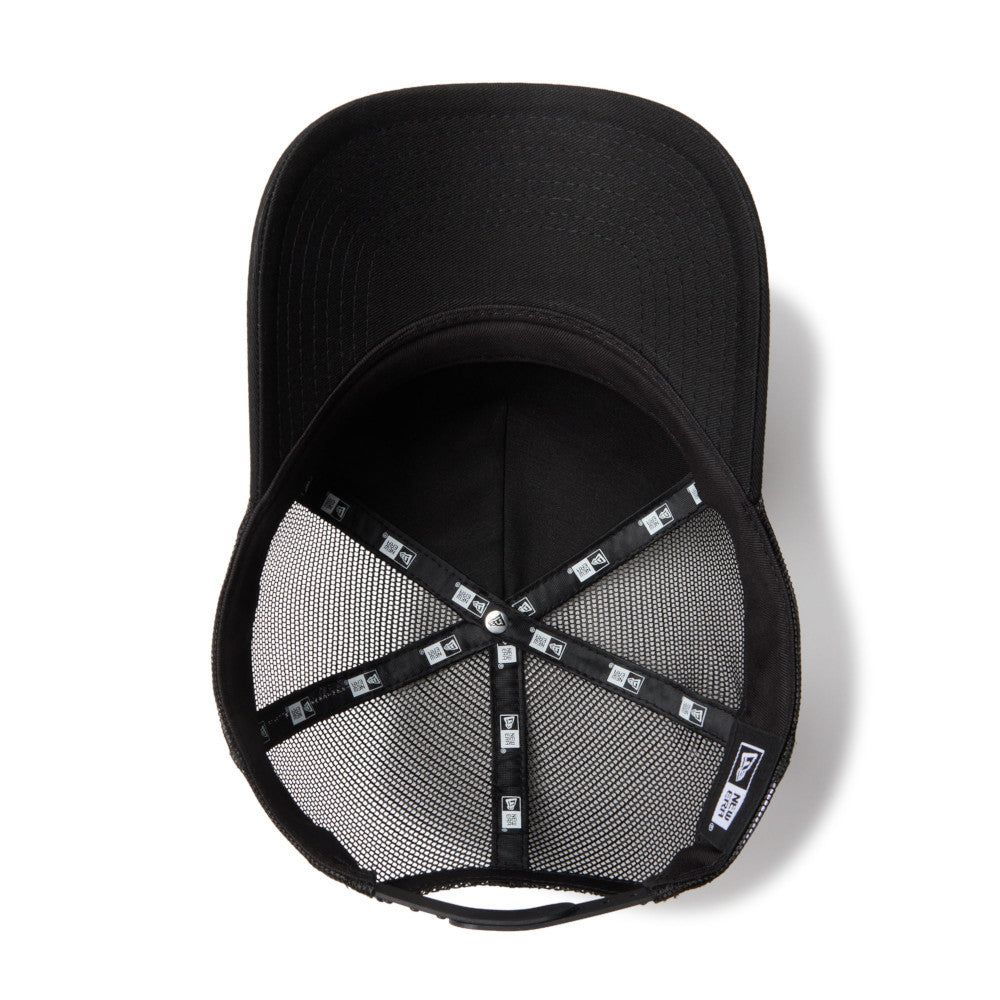 9FORTY A-Frame Trucker Metal Flag Black Snapback