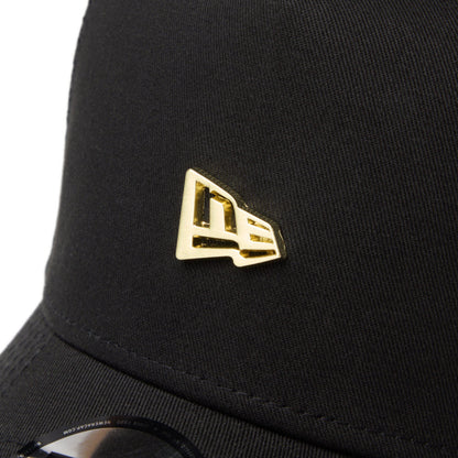 9FORTY A-Frame Trucker Metal Flag Black Snapback