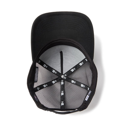 9FORTY A-Frame Trucker Los Angeles Dodgers Side Patch Black Snapback