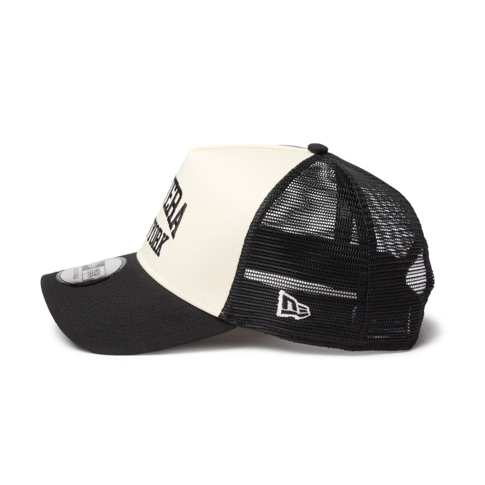 9FORTY A-Frame Trucker New York College Cream Black Snapback