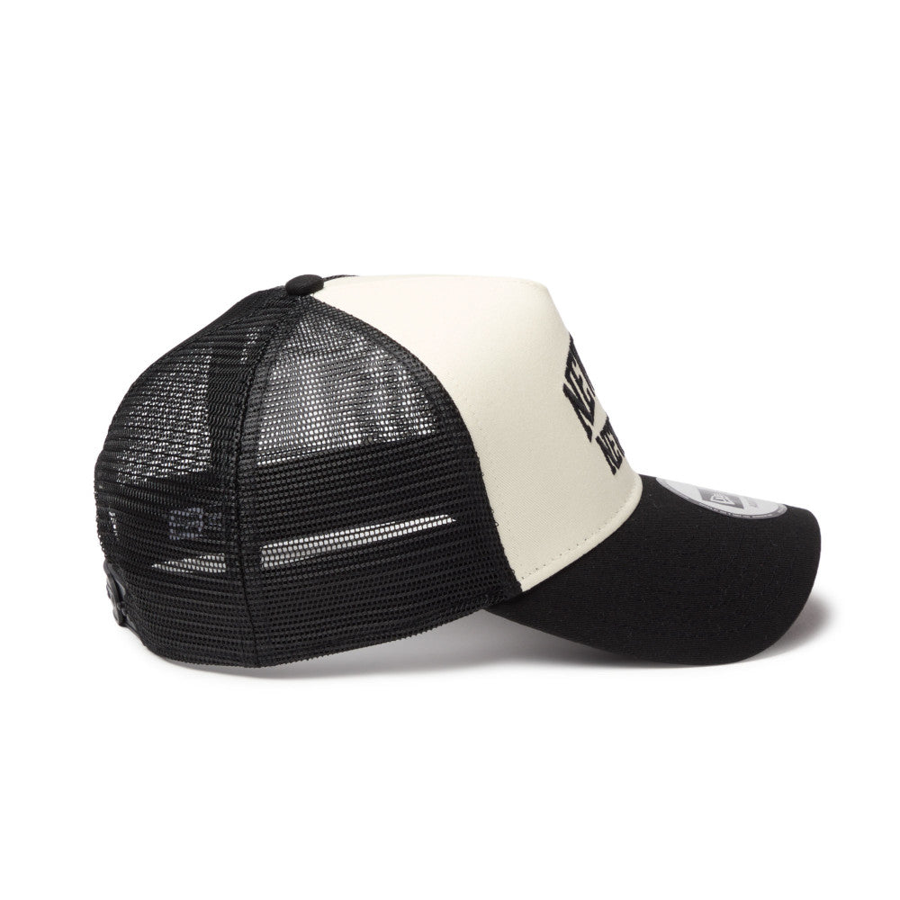 9FORTY A-Frame Trucker New York College Cream Black Snapback