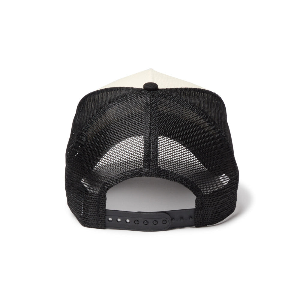 9FORTY A-Frame Trucker New York College Cream Black Snapback