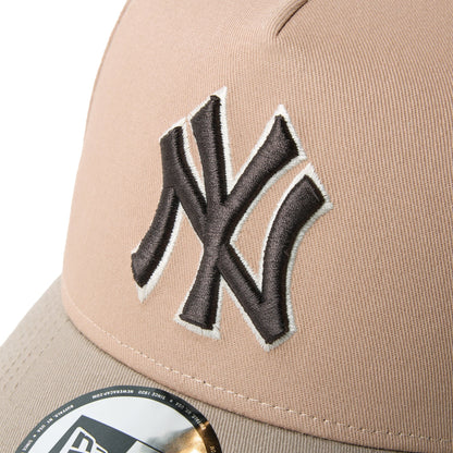 9FORTY A-Frame New York Yankees Mocha Mousse Timeless Torpe Adjustable