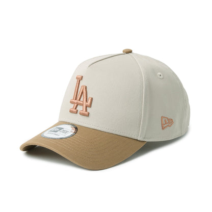 9FORTY A-Frame Los Angeles Dodgers Mocha Mousse River Brown Adjustable