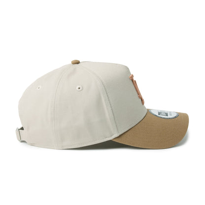 9FORTY A-Frame Los Angeles Dodgers Mocha Mousse River Brown Adjustable
