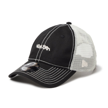 9TWENTY Trucker Tagging Logo Mini Black/Chrome White Adjustable