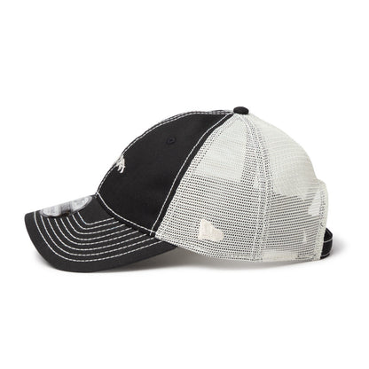 9TWENTY Trucker Tagging Logo Mini Black/Chrome White Adjustable
