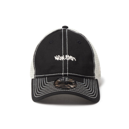 9TWENTY Trucker Tagging Logo Mini Black/Chrome White Adjustable