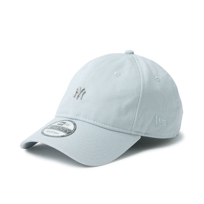 9TWENTY New York Yankees Metal Logo Mini Blue Grey Adjustable