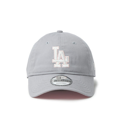 9TWENTY Los Angeles Dodgers Sakura Nagashi Grey Adjustable