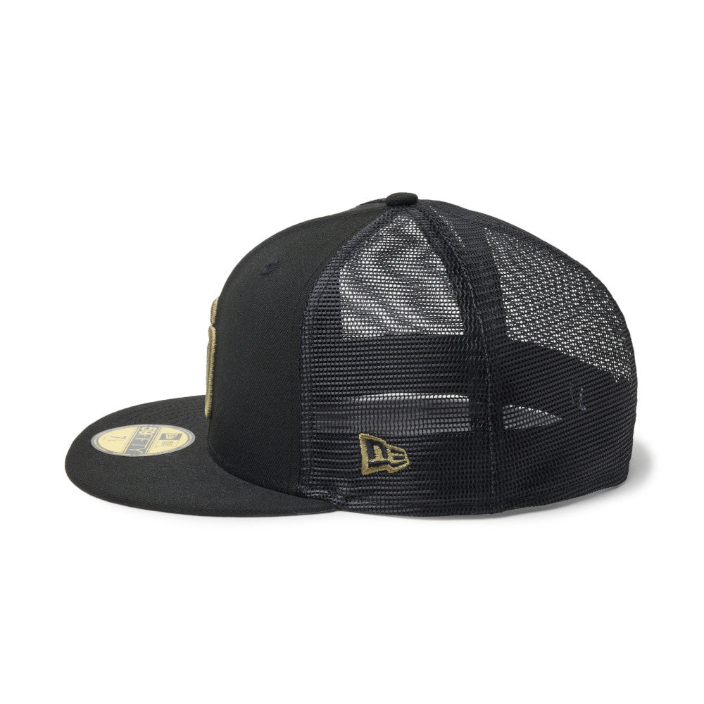 59FIFTY Trucker San Diego Padres MLB Hydrangea Black Fitted