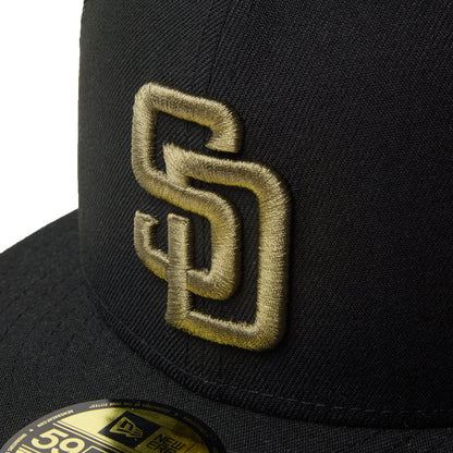 59FIFTY Trucker San Diego Padres MLB Hydrangea Black Fitted