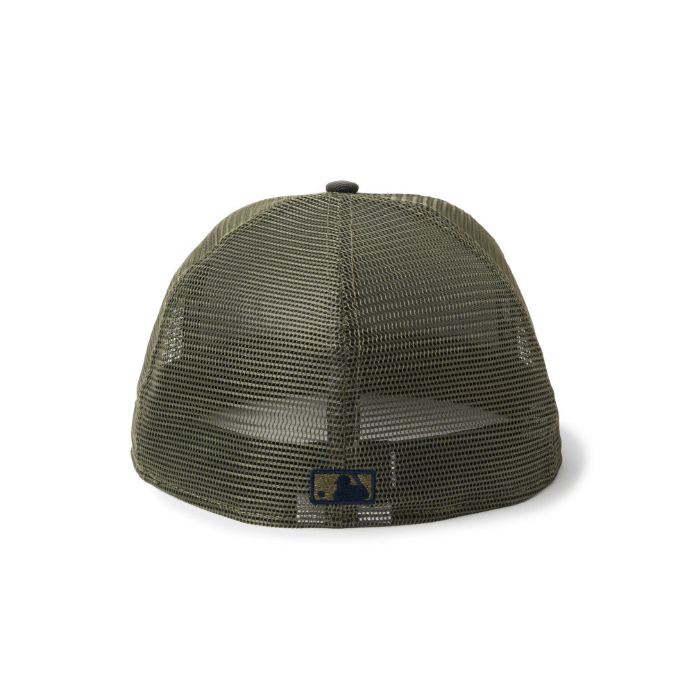 59FIFTY Trucker New York Yankees MLB Hydrangea Olive Fitted