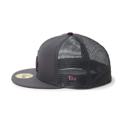 59FIFTY Trucker Los Angeles Dodgers MLB Hydrangea Gray Fitted