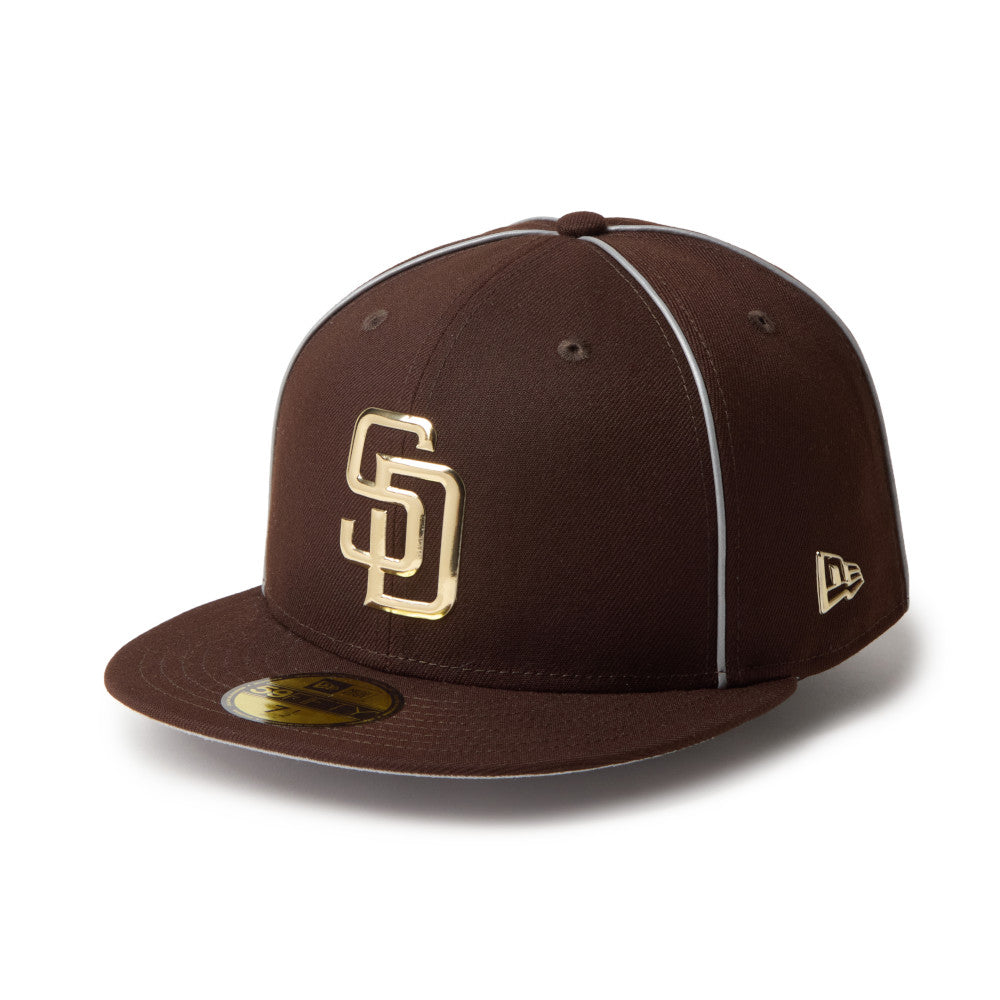 59FIFTY San Diego Padres New Era x MLB x Hajime Sorayama TPU Logo Burntwood Fitted