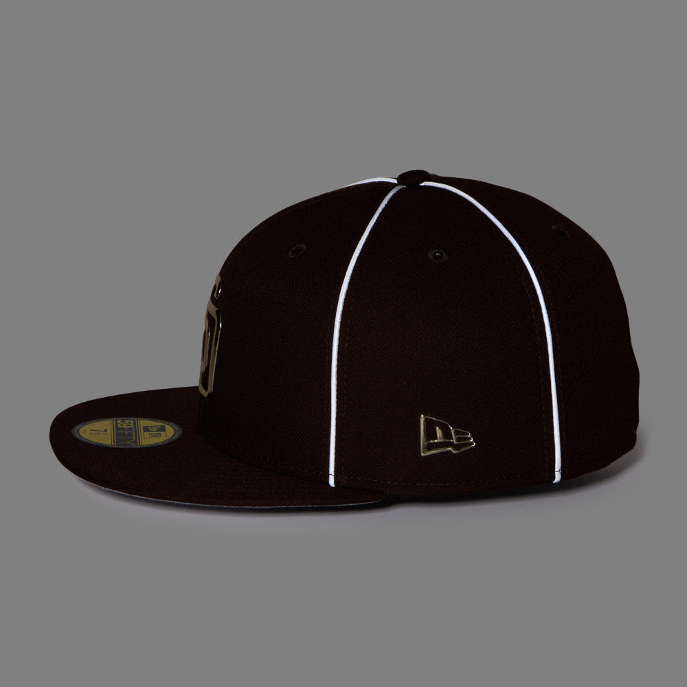 59FIFTY San Diego Padres New Era x MLB x Hajime Sorayama TPU Logo Burntwood Fitted