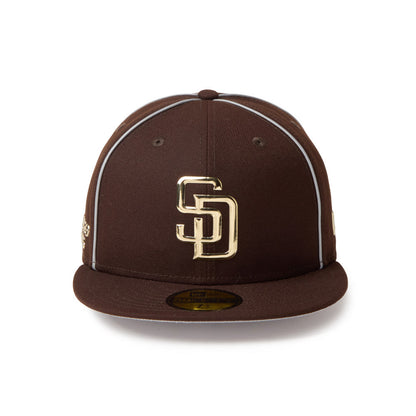 59FIFTY San Diego Padres New Era x MLB x Hajime Sorayama TPU Logo Burntwood Fitted