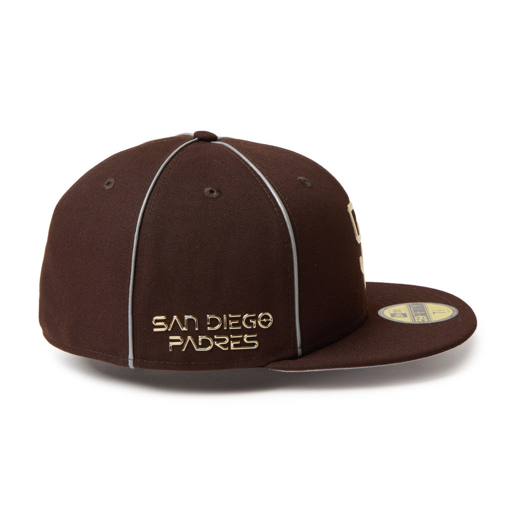59FIFTY San Diego Padres New Era x MLB x Hajime Sorayama TPU Logo Burntwood Fitted