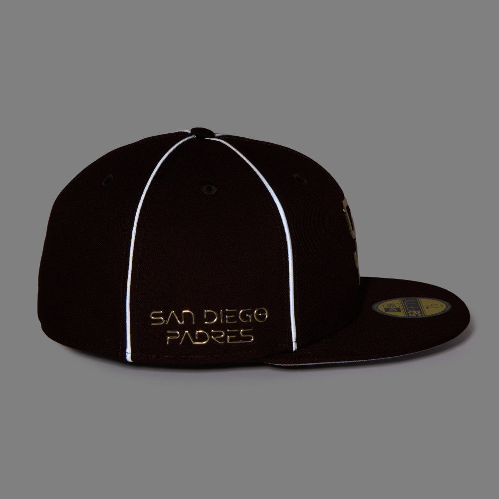 59FIFTY San Diego Padres New Era x MLB x Hajime Sorayama TPU Logo Burntwood Fitted