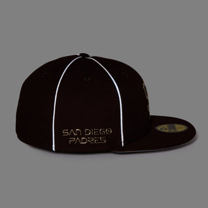 59FIFTY San Diego Padres New Era x MLB x Hajime Sorayama TPU Logo Burntwood Fitted