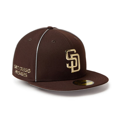 59FIFTY San Diego Padres New Era x MLB x Hajime Sorayama TPU Logo Burntwood Fitted