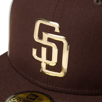 59FIFTY San Diego Padres New Era x MLB x Hajime Sorayama TPU Logo Burntwood Fitted