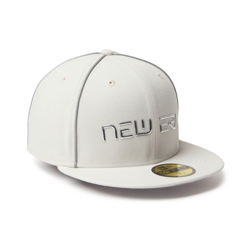 59FIFTY New Era x MLB x Hajime Sorayama TPU Logo Sandy Linen Fitted