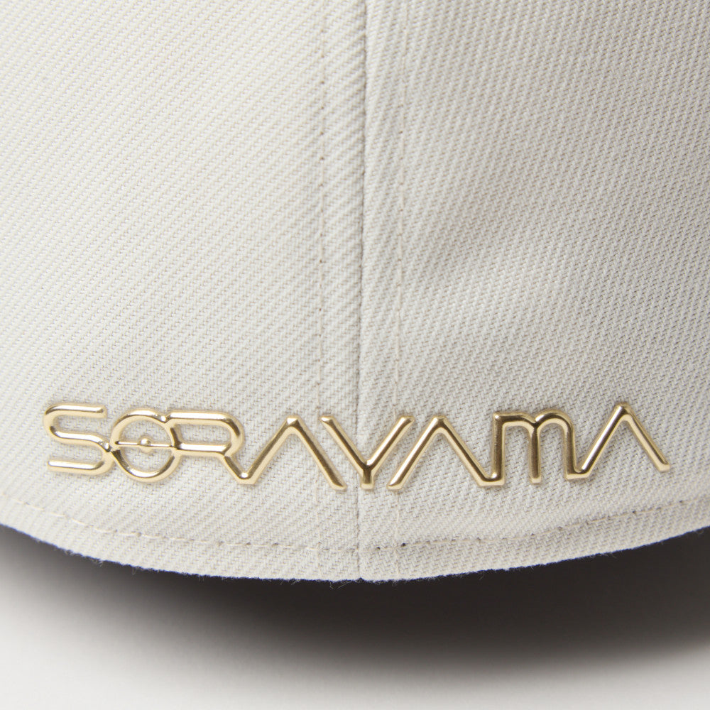 59FIFTY New Era x MLB x Hajime Sorayama TPU Logo Sandy Linen Fitted