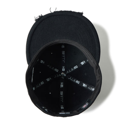 59FIFTY New York Yankees Damaged Twill Black Fitted