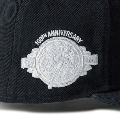 59FIFTY New York Yankees Damaged Twill Black Fitted