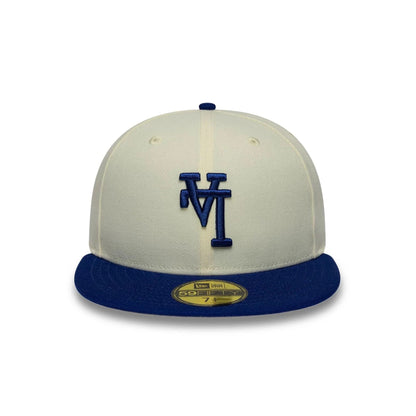 59FIFTY Los Angeles Dodgers Upside Down Cream Fitted