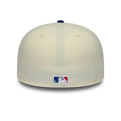 59FIFTY Los Angeles Dodgers Upside Down Cream Fitted